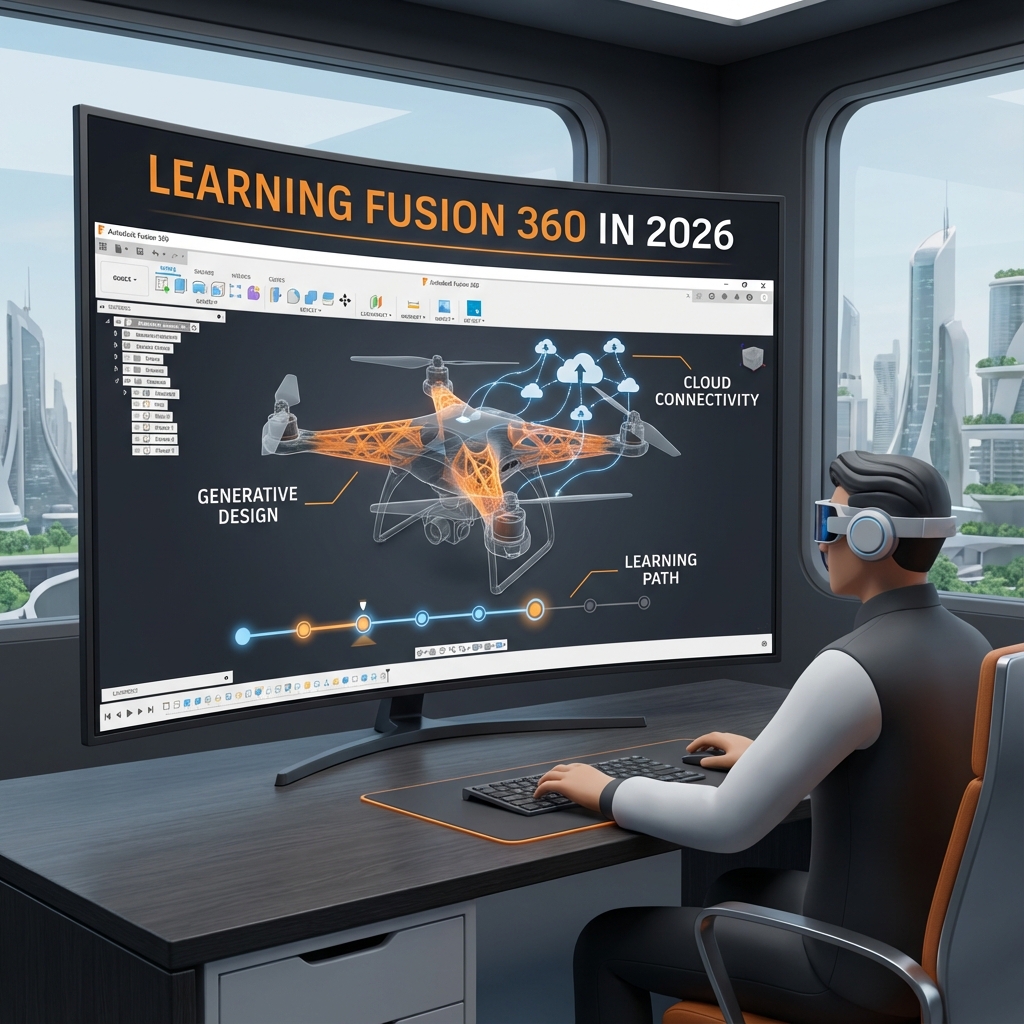 Nauka Fusion 360 2026 - start