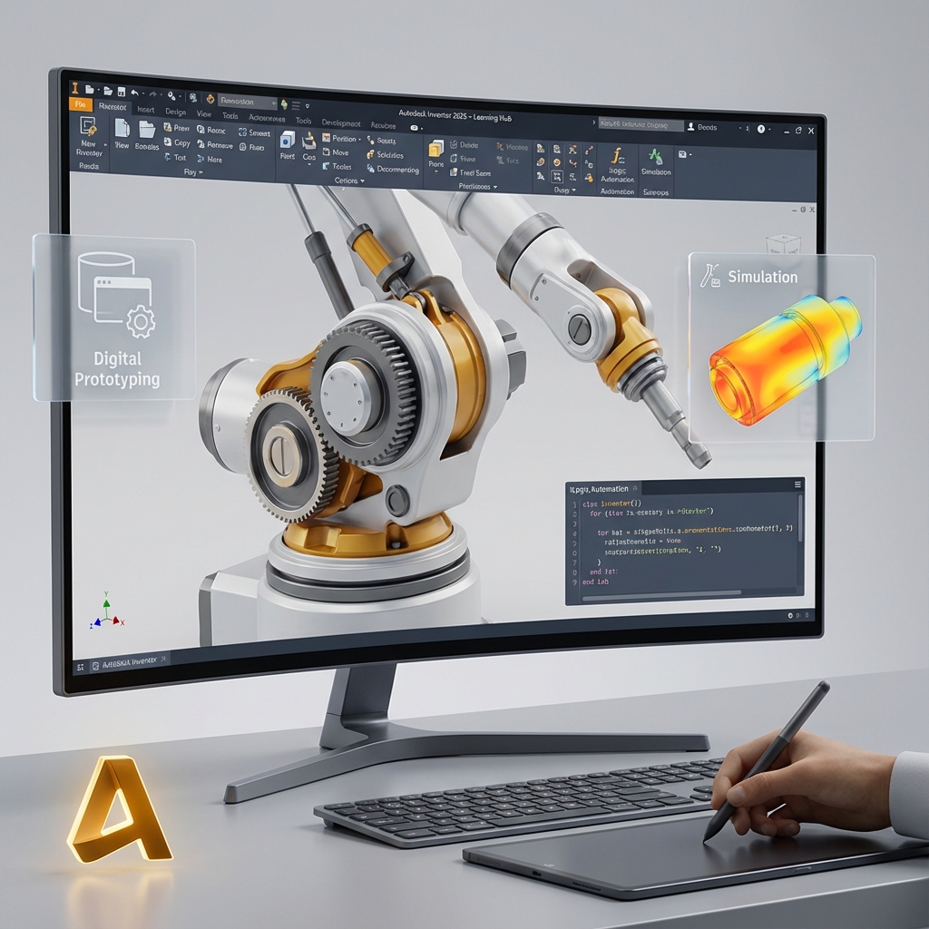 Nauka Autodesk Inventor 2026 - start